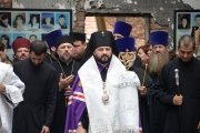 Архиепископ Владикавказский и Аланский Леонид принял участие в вахте памяти